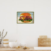 Burger Italiano Poster (Keuken)