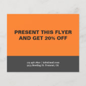 Burger Joint Grand Opening Flyer (Achterkant)