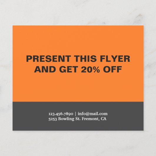 Burger Joint Grand Opening Flyer (Achterkant)