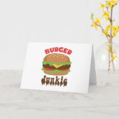Burger Junkie Kaart (Gele Bloem)