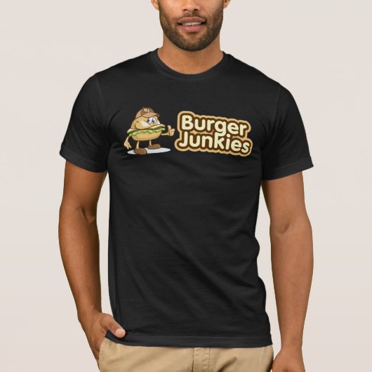 Burger Junkies T-Shirt (Voorkant)