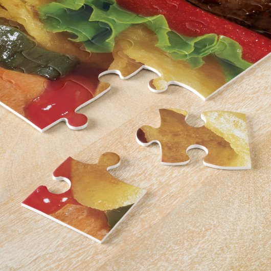 burger legpuzzel (Zijkant)