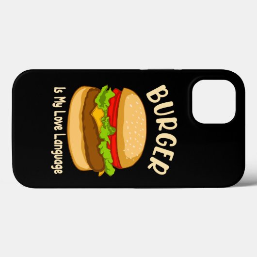 Burger Liefdestaal Case-Mate iPhone Case (Achterkant (horizontaal))