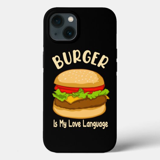 Burger Love Language Case-Mate iPhone Case (Achterkant)