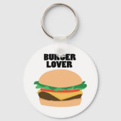 Burger Lover Sleutelhanger (Voorkant)