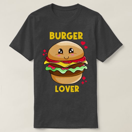 Burger Lover T-shirt (Design voorkant)