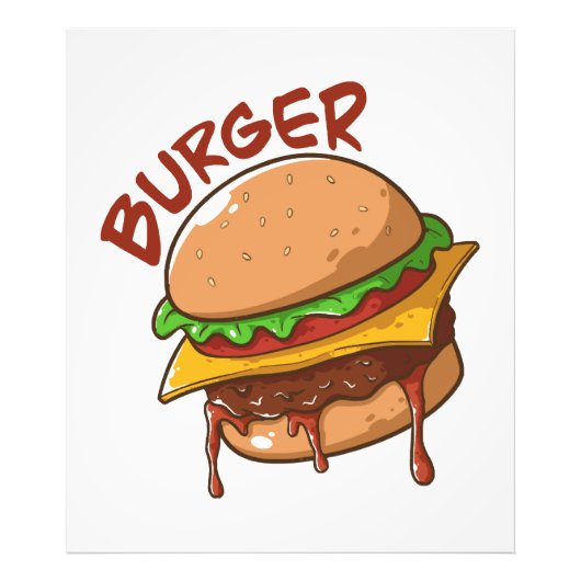 Burger Lovers Foto Afdruk (Voorkant)