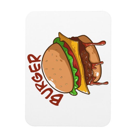 Burger Lovers Magneet (Verticaal)