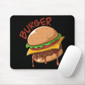 Burger Lovers Muismat (Met muis)
