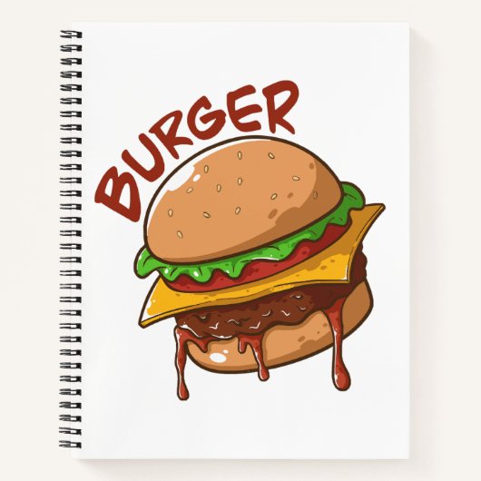 Burger Lovers Notitieboek (Voorkant)