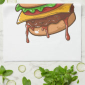 Burger Lovers Theedoek (Gevouwen)