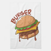 Burger Lovers Theedoek (Verticaal)