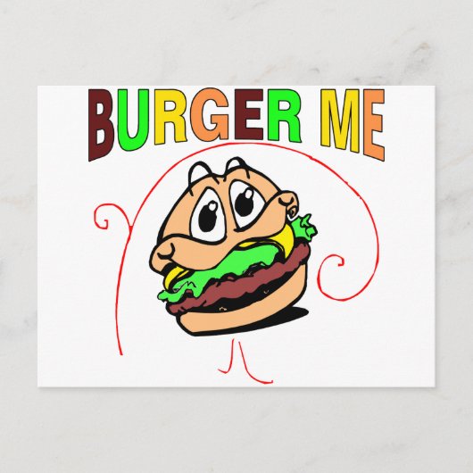 Burger me briefkaart (Voorkant)