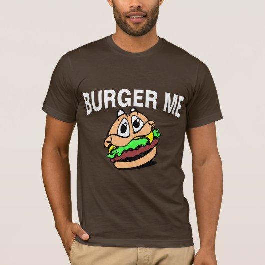 Burger me t-shirt (Voorkant)
