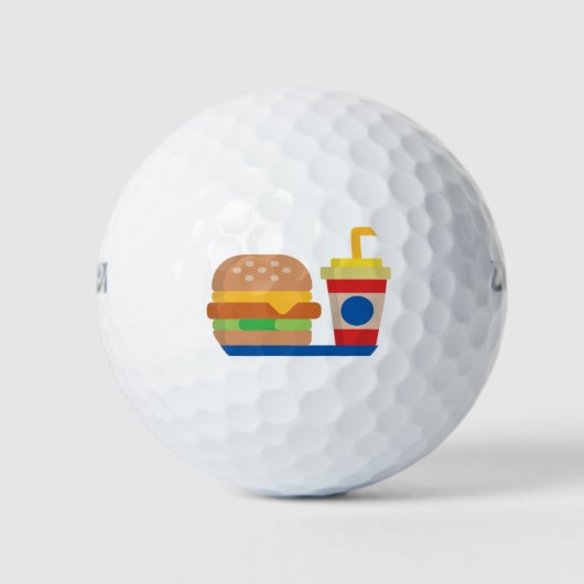 Burger Meal Golfballen (Voorkant)