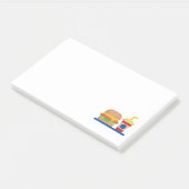 Burger Meal Post-it® Notes (Schuin)