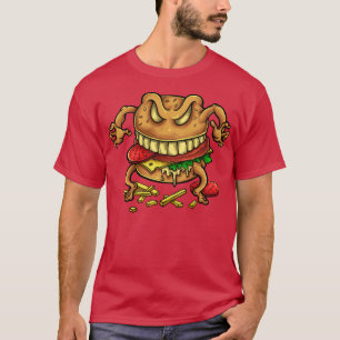 Burger monster t-shirt