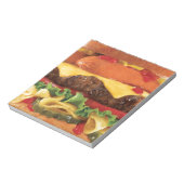 burger notitieblok (Linkerzijde)