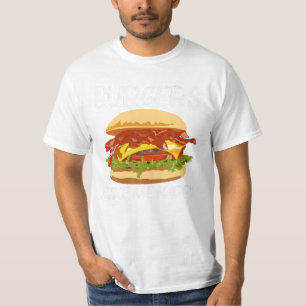 Burger ontwerp voor mannen vrouwen t-shirt