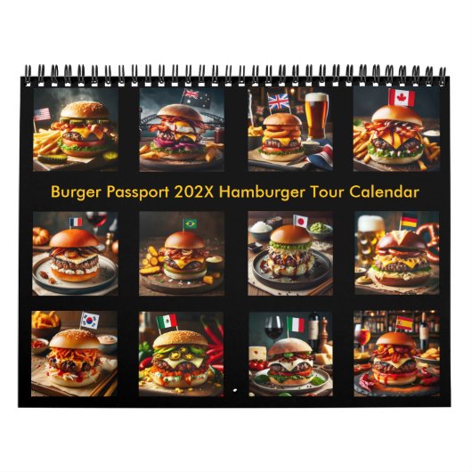 Burger Passport 2025/2026 Hamburger Tour Kalender (Hoes)