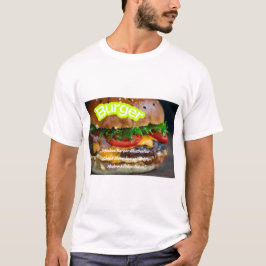 Burger Piece Photo - Real Delicious Food Image T-shirt