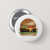 Burger Pin Ronde Button 5,7 Cm (Voorkant /achterkant)