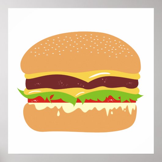 Burger Poster (Voorkant)