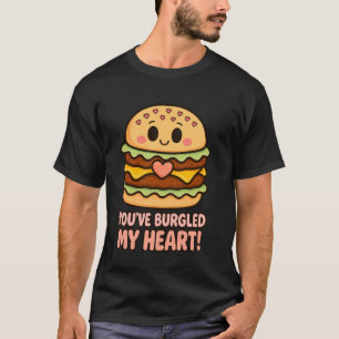Burger Pun Youu2019ve Mijn Hart Gestolen Schattig T-shirt