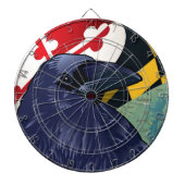 Burger Raven, Nevermore van Maryland Dartbord (Voorkant)