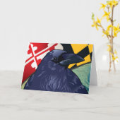 Burger Raven, Nevermore van Maryland Kaart (Gele Bloem)