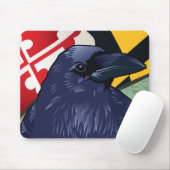 Burger Raven, Nevermore van Maryland Muismat (Met muis)