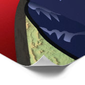 Burger Raven, Nevermore van Maryland Poster (Hoek)