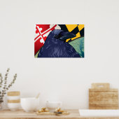 Burger Raven, Nevermore van Maryland Poster (Keuken)