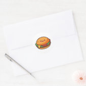 Burger Ronde Sticker (Envelop)