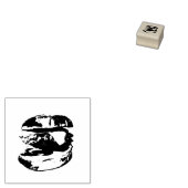 Burger Rubberstempel (Gestempeld)