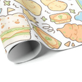 Burger schattig inpakpapier (Rol Hoek)