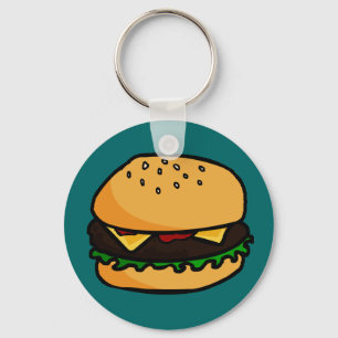 Burger sleutelhanger
