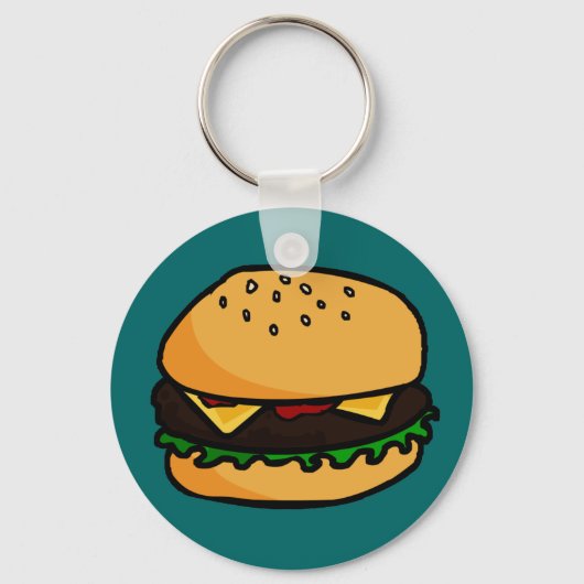 Burger sleutelhanger (Voorkant)