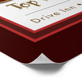 Burger Station-Poster Poster (Hoek)