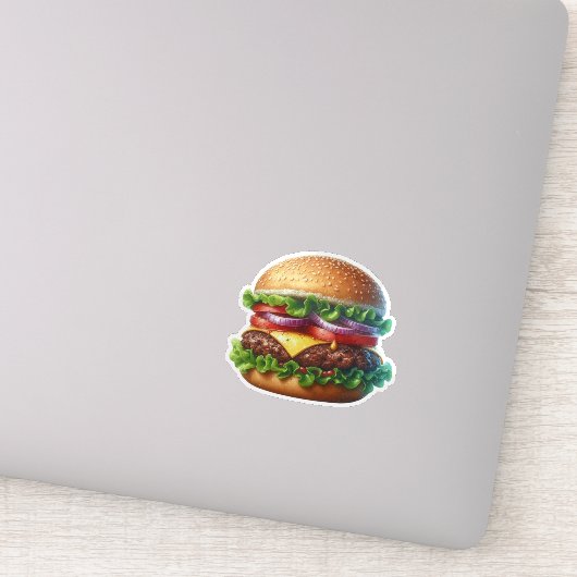 Burger Sticker (Detail)