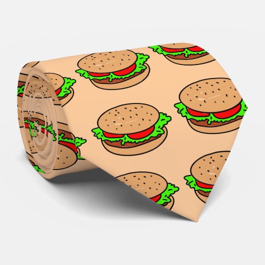 burger stropdas (Opgerold)