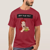 Burger T-shirt (Voorkant)