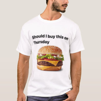 burger t-shirt