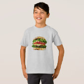 Burger T-shirt (Voorkant volledig)