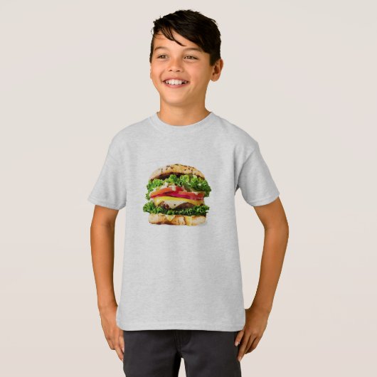 Burger T-shirt (Voorkant volledig)
