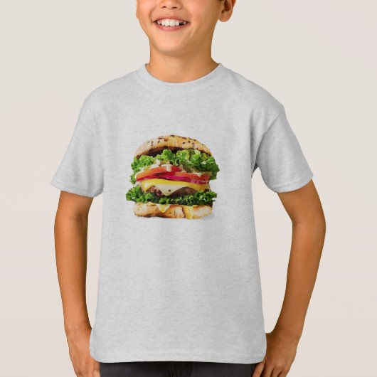 Burger T-shirt (Voorkant)