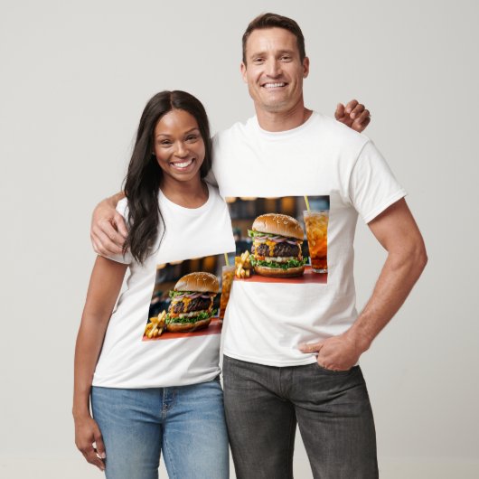 burger-t-shirt t-shirt (Unisex)