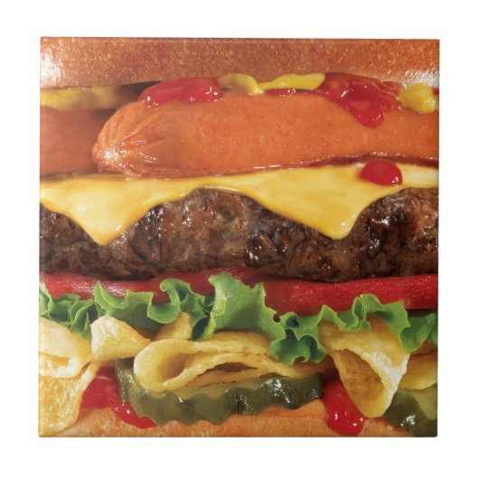 burger tegeltje (Voorkant)
