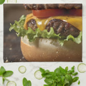 Burger Theedoek (Gevouwen)