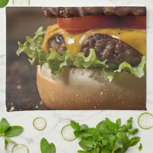 Burger Theedoek (Gevouwen)